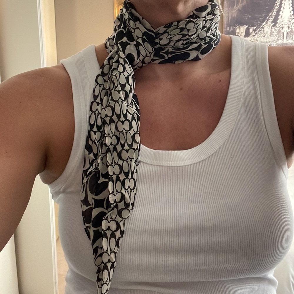 Coach oblong scarf